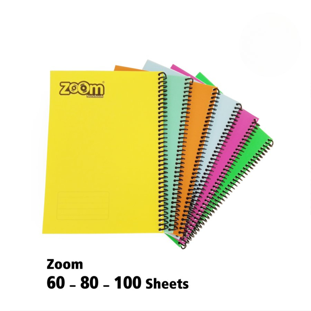  دفتر سلك مدرسي زوم 80 
